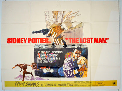 The Lost Man Original British Quad Poster - Movie Poster