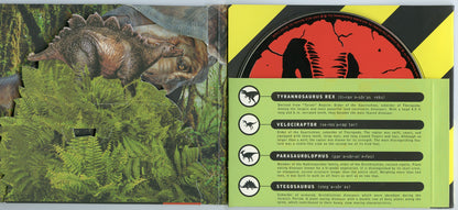 JURASSIC PARK THE LOST WORLD Original CD Soundtrack (Inside) 