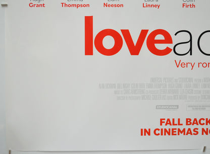 LOVE ACTUALLY (Bottom Left) Cinema Quad Movie Poster 