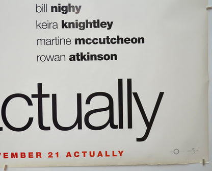 LOVE ACTUALLY (Bottom Right) Cinema Quad Movie Poster 