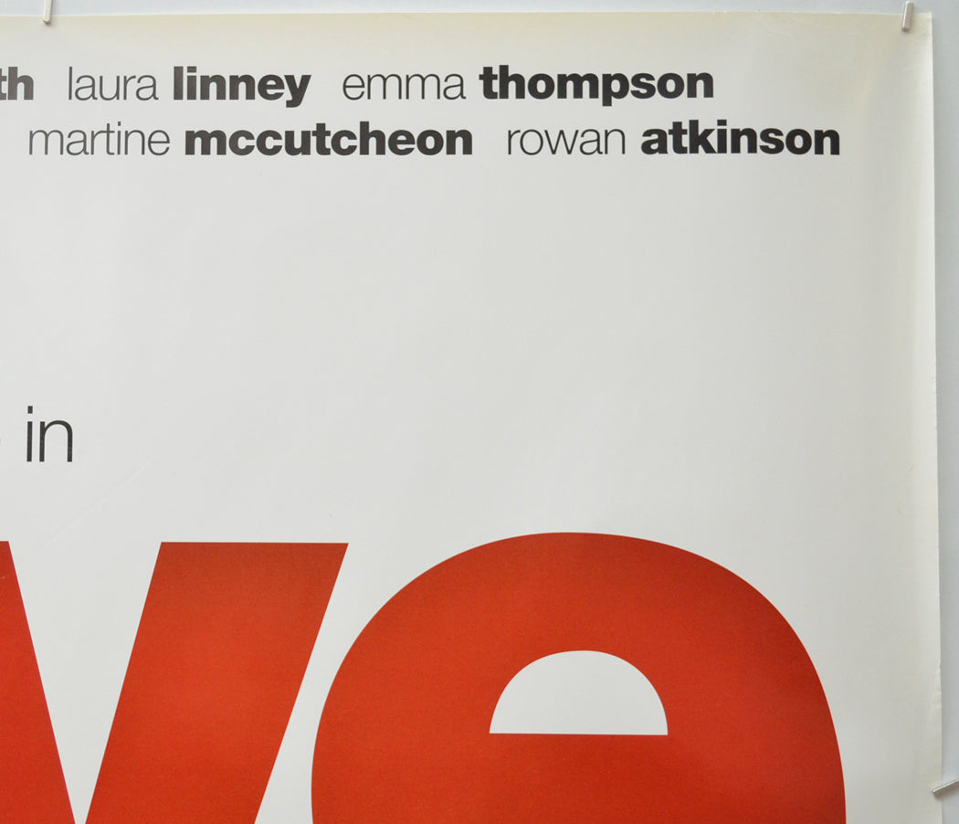 LOVE ACTUALLY (Top Right) Cinema Quad Movie Poster 