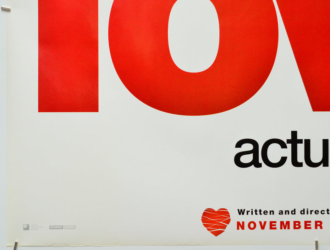 Love Actually (Bottom Left) Cinema Quad Movie Poster 