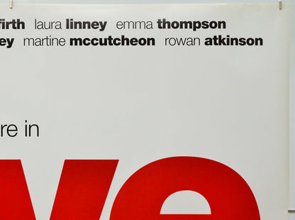 Love Actually (Top Right) Cinema Quad Movie Poster 