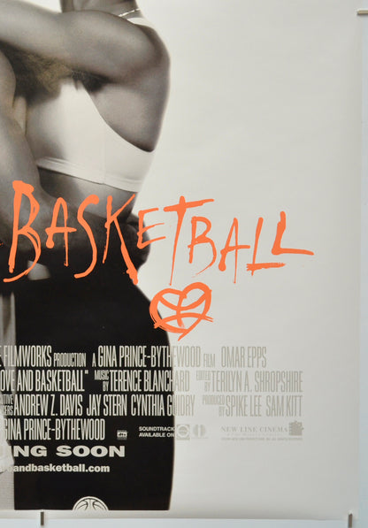 LOVE AND BASKETBALL (Bottom Right) Cinema One Sheet Movie Poster 