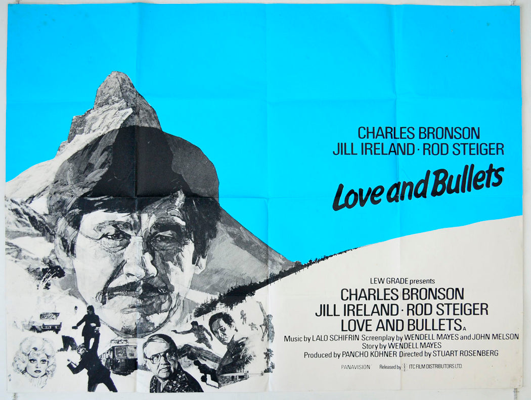 Love And Bullets Original British Quad Poster - Movie Poster