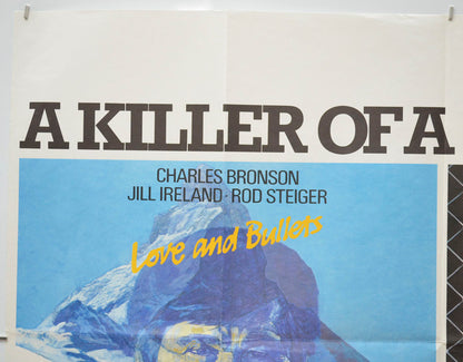 LOVE AND BULLETS / THE DOMINO KILLINGS (Top Left) Cinema Quad Movie Poster 