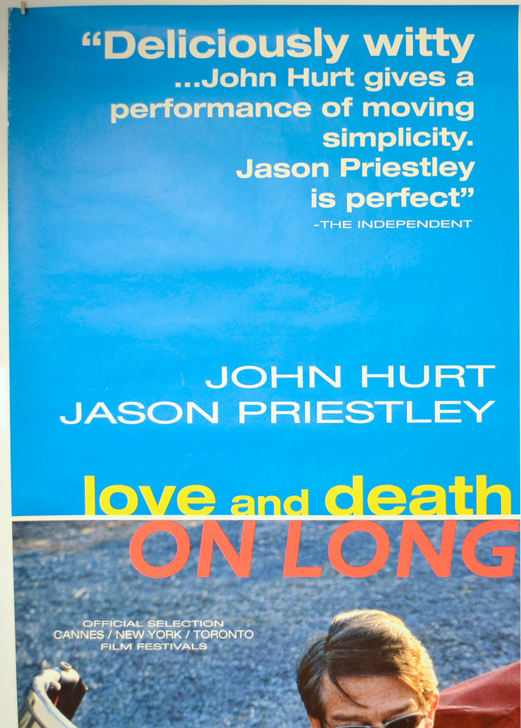 LOVE AND DEATH ON LONG ISLAND (Top Left) Cinema 4 Sheet Movie Poster 