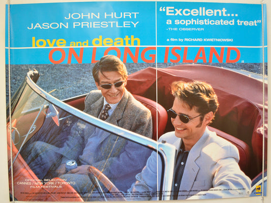 Love And Death On Long Island  Original Quad Poster - Film Poster - Movie Poster