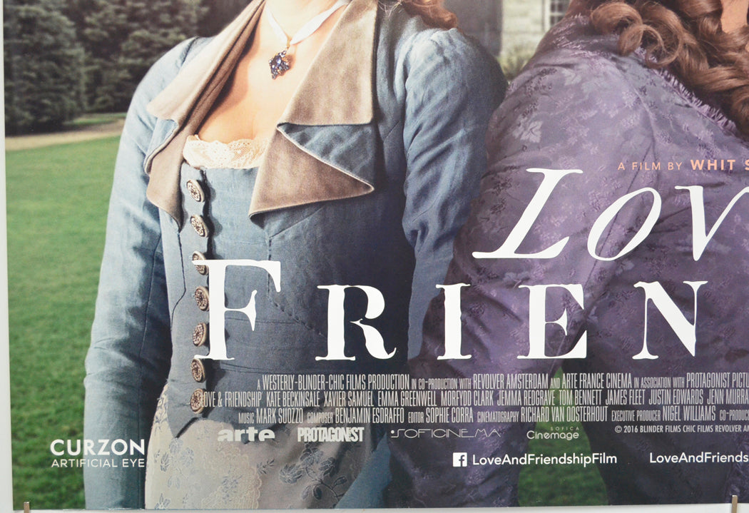 LOVE AND FRIENDSHIP (Bottom Left) Cinema Quad Movie Poster 