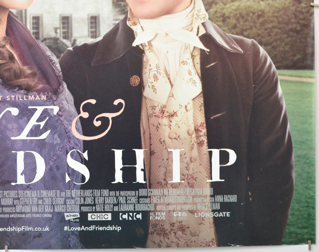 LOVE AND FRIENDSHIP (Bottom Right) Cinema Quad Movie Poster 