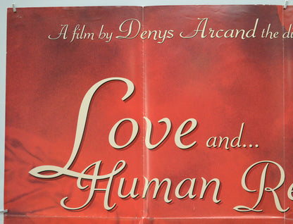 LOVE AND HUMAN REMAINS (Top Left) Cinema Quad Movie Poster 