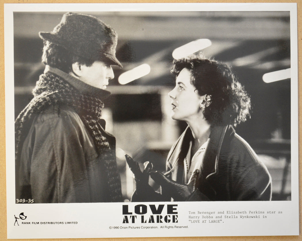 LOVE AT LARGE (Still 1) Cinema Black and White Press Stills 