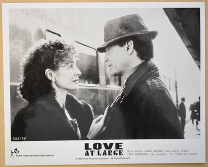 LOVE AT LARGE (Still 2) Cinema Black and White Press Stills 