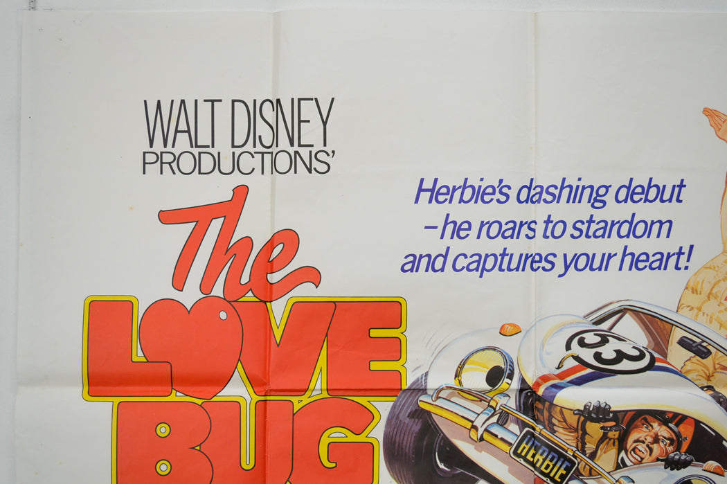 THE LOVE BUG (Top Left) Cinema Quad Movie Poster 