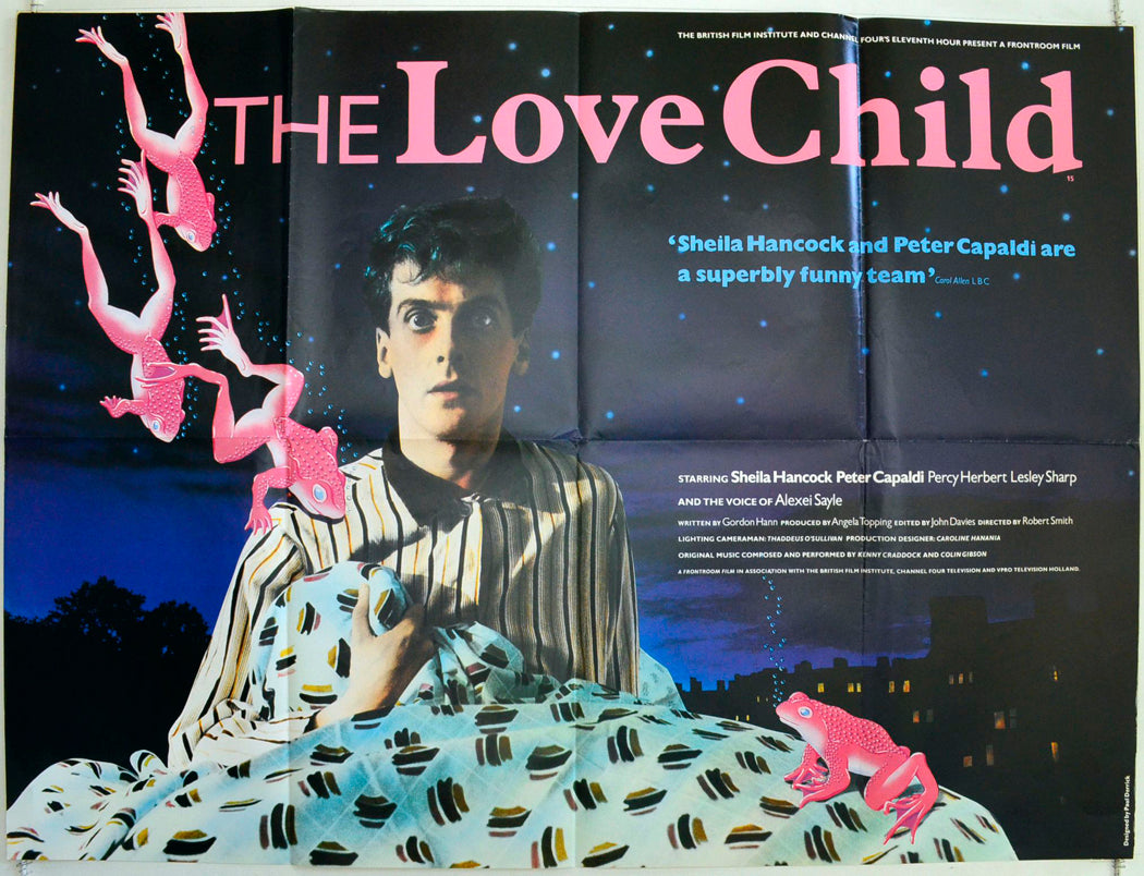 The Love Child Original British Quad Poster - Film Poster - Movie Poster 