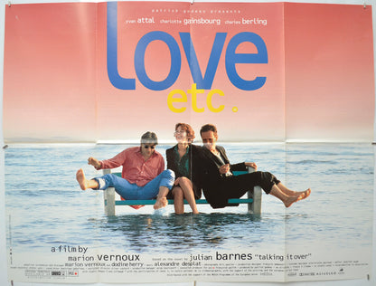 Love Etc Original Quad Poster - Film Poster - Movie Poster