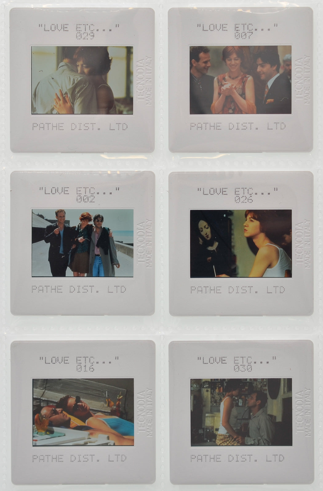 Love Etc - Original 35mm Slides - Cinema Press Slides
