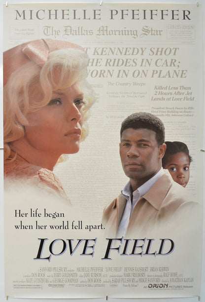 Love Field - Original One Sheet Poster - Film Poster - Movie Poster