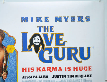 THE LOVE GURU (Top Right) Cinema Quad Movie Poster 