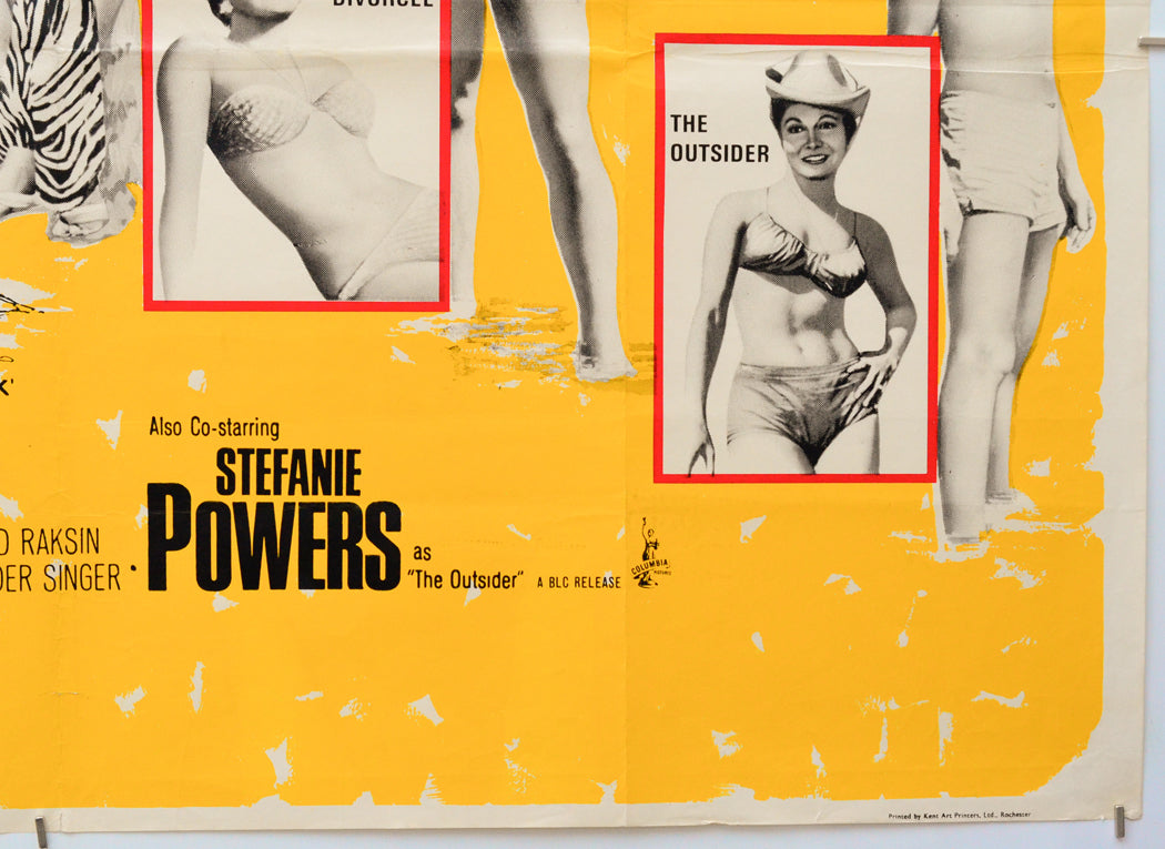 Love Has Many Faces (Bottom Right) Cinema Quad Movie Poster 