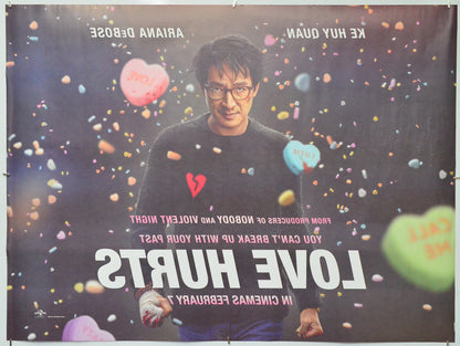 Love Hurts (Back) Cinema Quad Movie Poster 