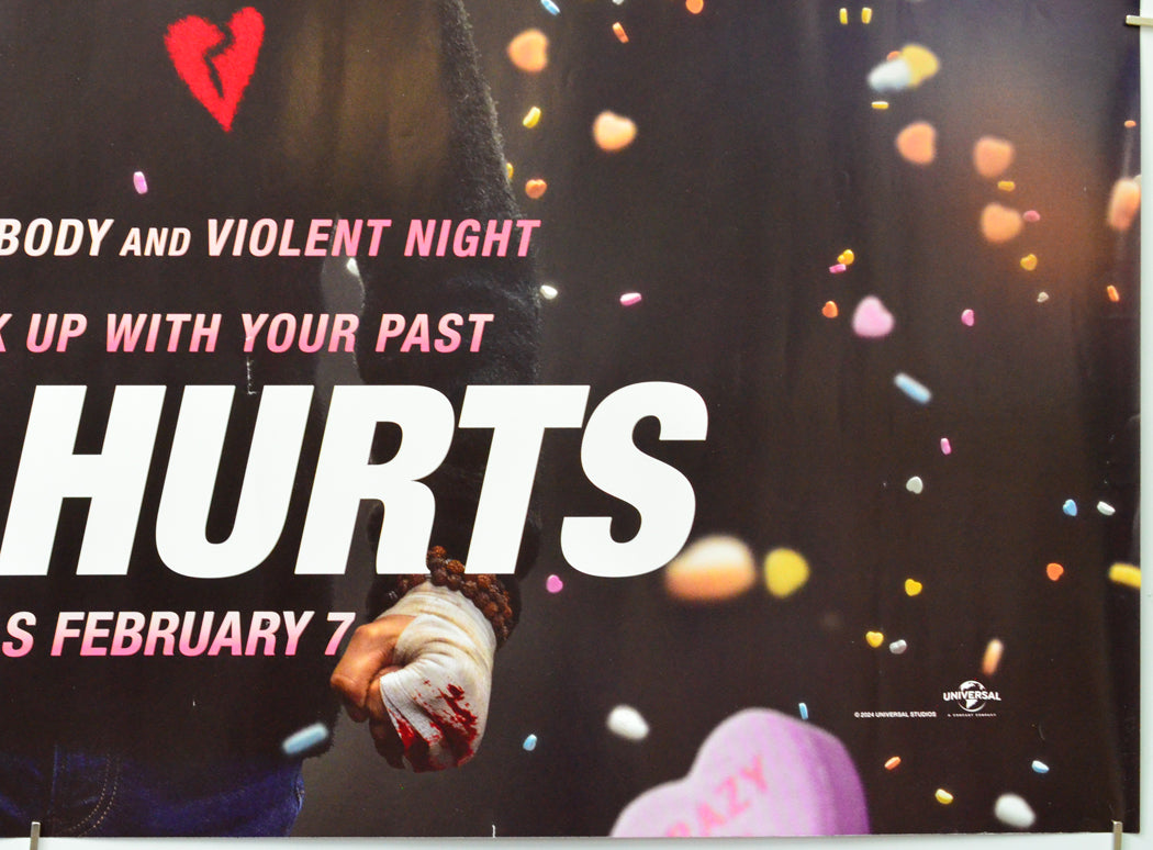 Love Hurts (Bottom Right) Cinema Quad Movie Poster 