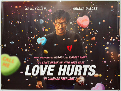 Love Hurts - Original Quad Poster - Film Poster - Movie Poster