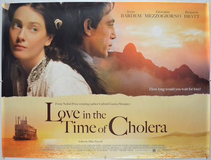 Love In The Time Of Cholera  Original Quad Movie Poster  