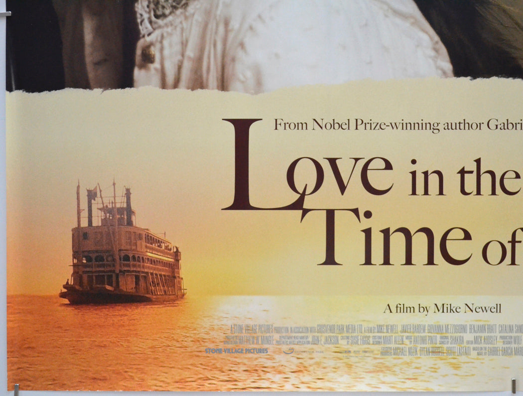 LOVE IN THE TIME OF CHOLERA (Bottom Left) Cinema Quad Movie Poster 