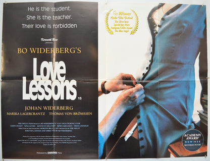 Love Lessons (a.k.a. Lust och fägring stor)  Original Quad Poster - Film Poster - Movie Poster