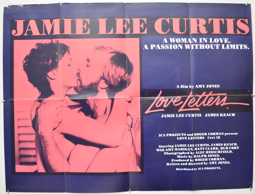 Love Letters Original Quad Poster - Film Poster - Movie Poster