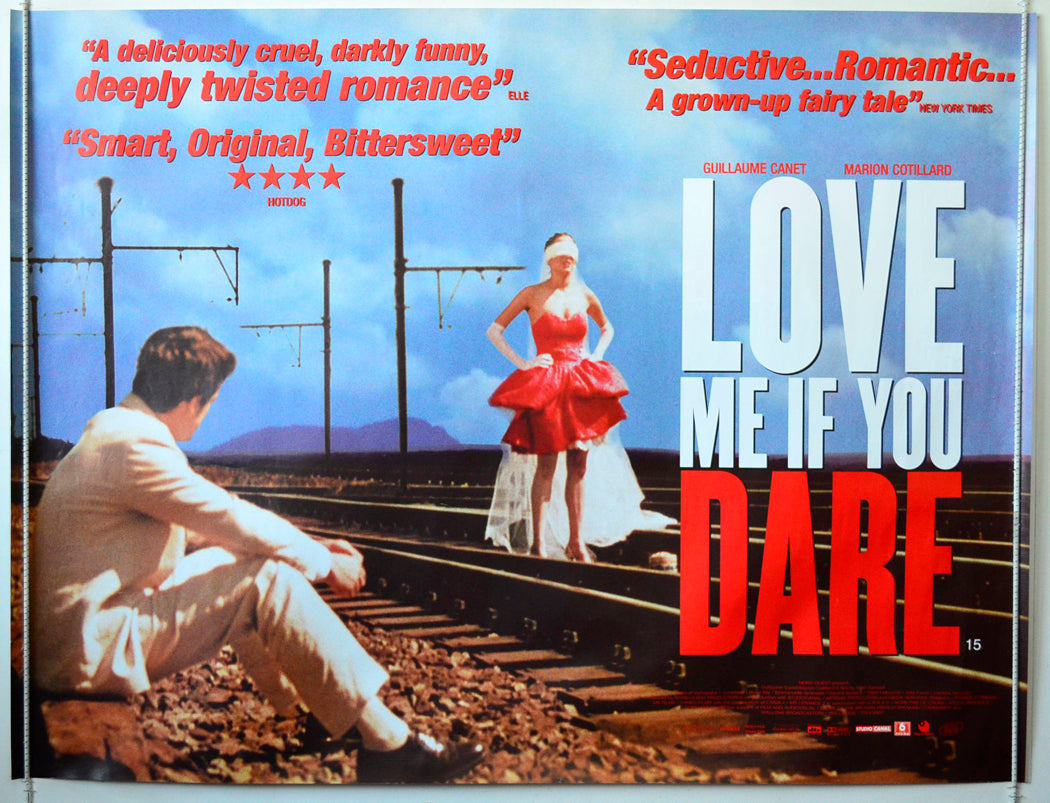 Love Me If You Dare  (a.k.a. Jeux d'enfants)   Original British Quad Poster - Movie Poster