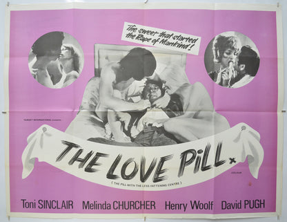 The Love Pill Original Quad Poster - Film Poster - Movie Poster