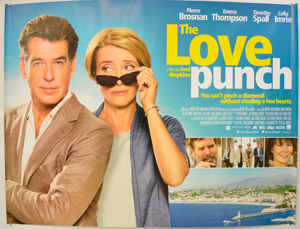 The Love Punch  Original Quad Poster - Film Poster - Movie Poster