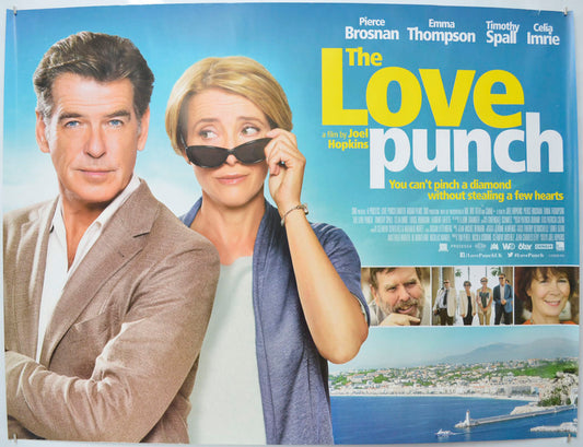 The Love Punch  Original Quad Poster - Film Poster - Movie Poster