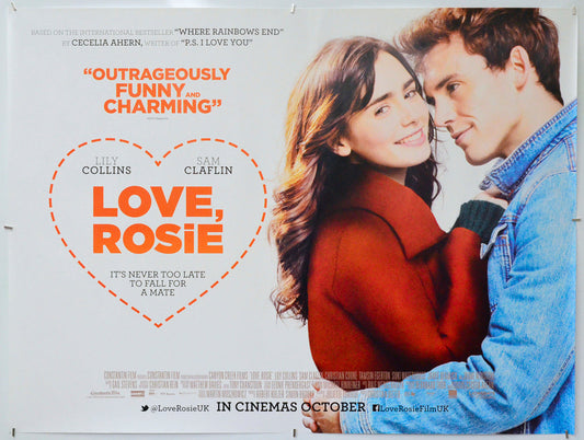 Love, Rosie - Original Quad Poster - Film Poster - Movie Poster