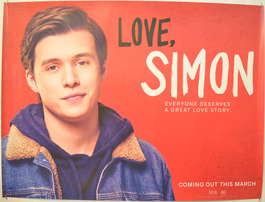 Love, Simon (Teaser / Advance Version)  Original Quad Poster - Film Poster - Movie Poster