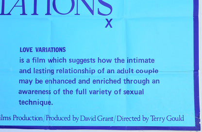 LOVE VARIATIONS (Bottom Right) Cinema Quad Movie Poster 