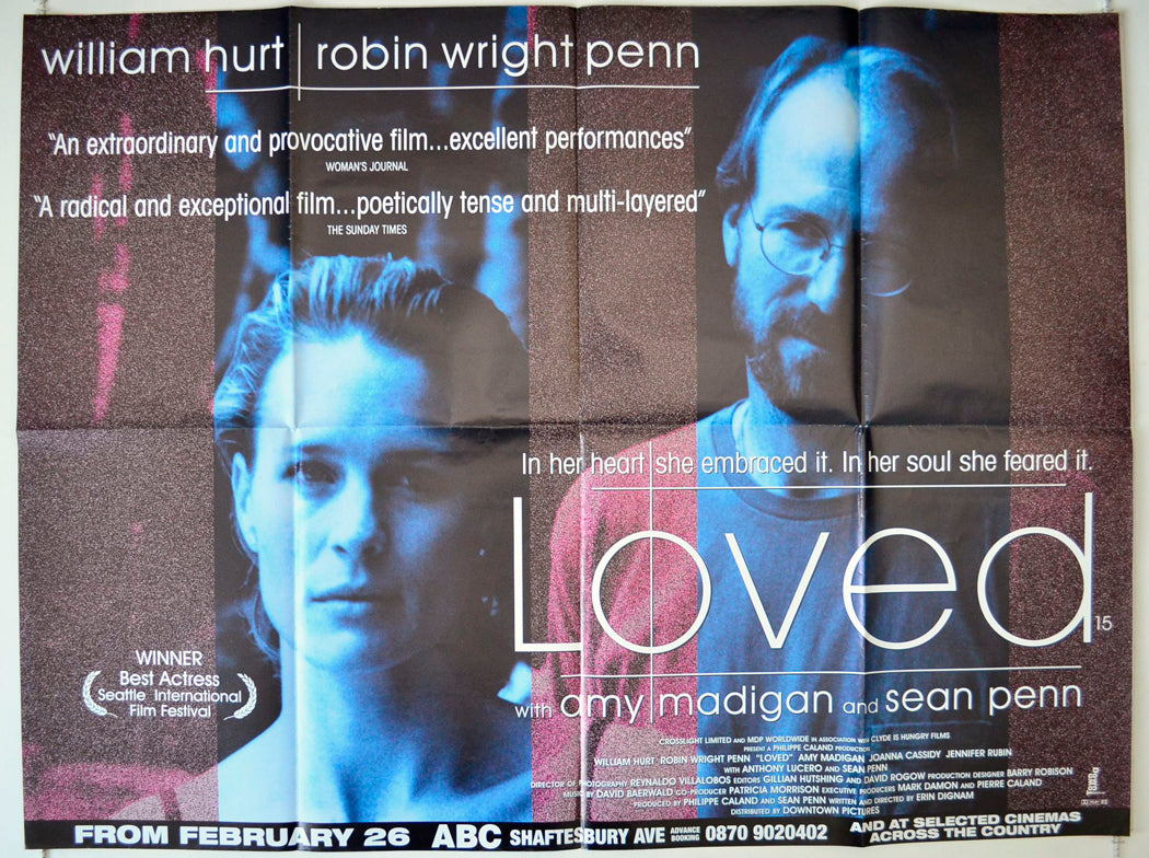 Loved Original British Quad Poster - Movie Poster