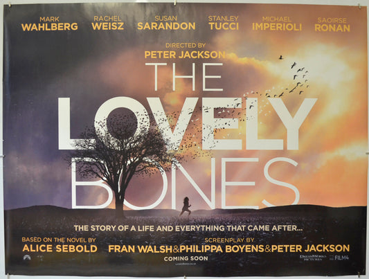 The Lovely Bones  Original Quad Poster - Film Poster - Movie Poster