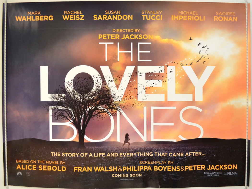 The Lovely Bones  Original Quad Poster - Film Poster - Movie Poster