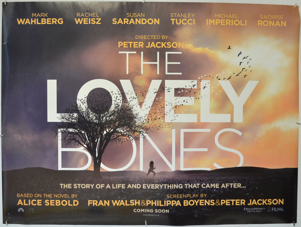 The Lovely Bones  Original Quad Poster - Film Poster - Movie Poster