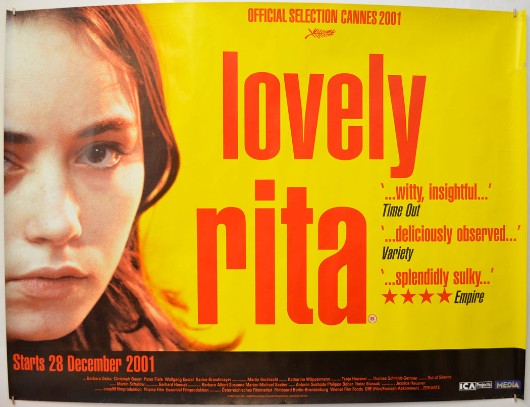 Lovely Rita Original Quad Poster - Film Poster - Movie Poster  