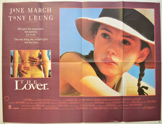 The Lover (a.k.a. L'amant)  Original Quad Poster - Film Poster - Movie Poster