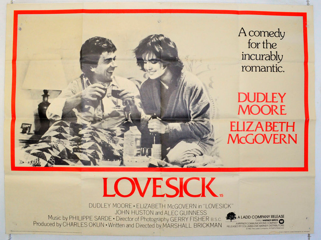 Lovesick  Original British Quad Poster - Film Poster - Movie Poster