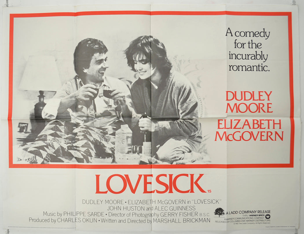 Lovesick   Original Quad Poster - Film Poster - Movie Poster 