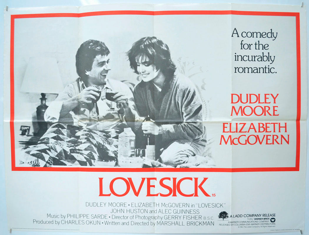 Lovesick Original Quad Poster - Film Poster - Movie Poster