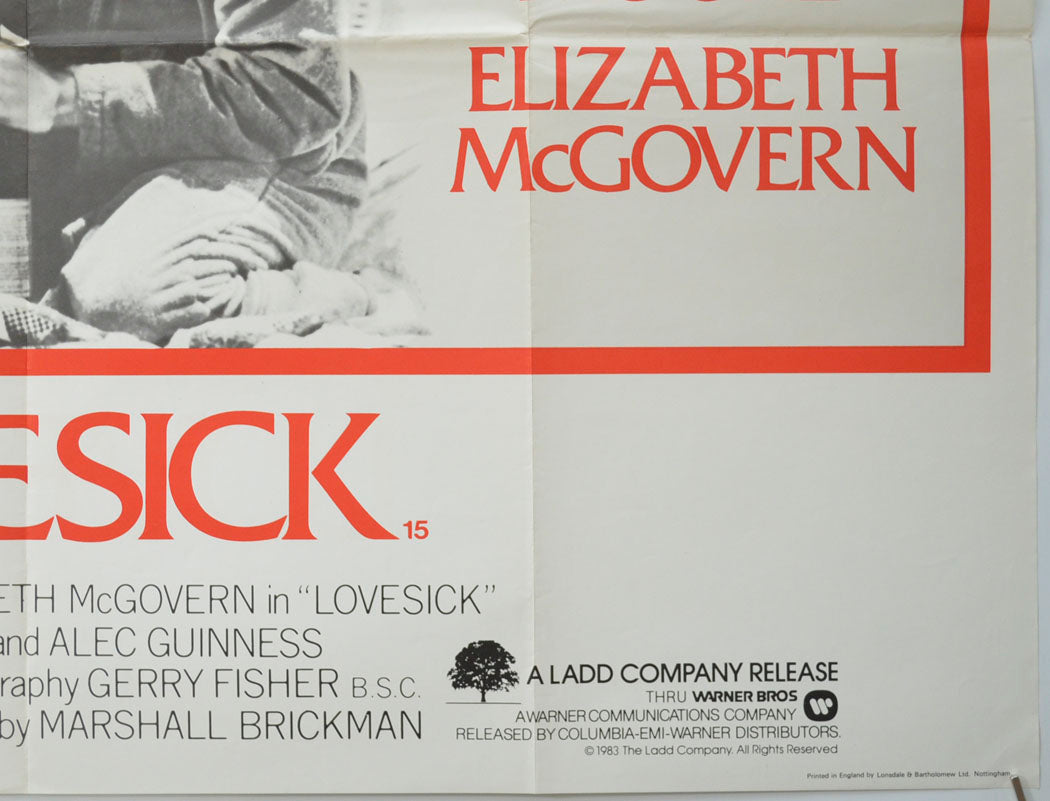 LOVESICK (Bottom Right) Cinema Quad Movie Poster 