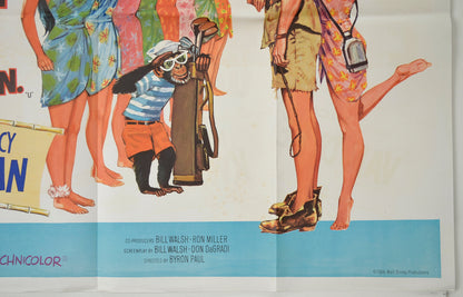 LT. ROBIN CRUSOE U.S.N. (Bottom Right) Cinema Quad Movie Poster 