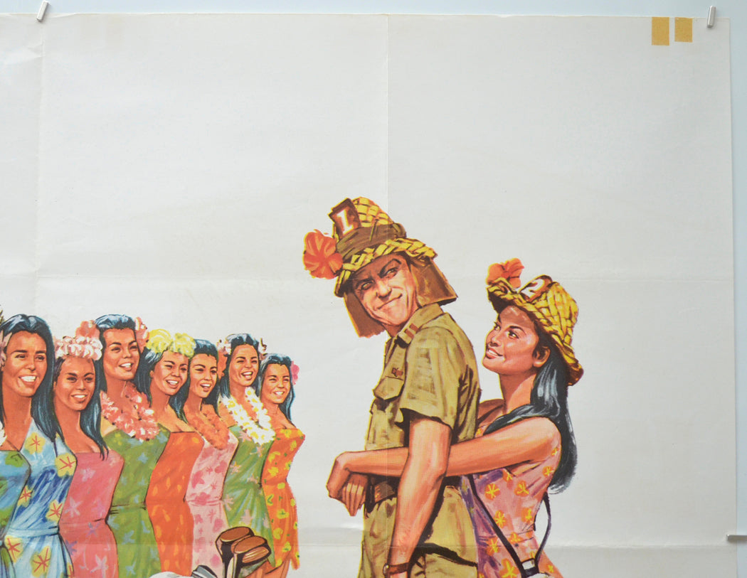 LT. ROBIN CRUSOE (Top Right) Cinema Quad Movie Poster 